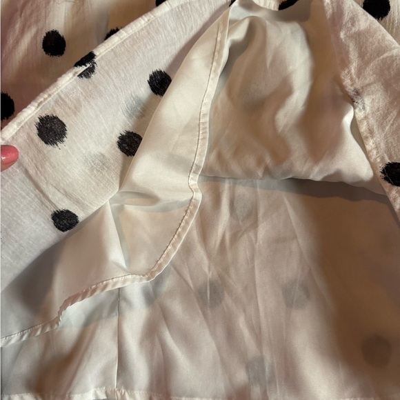a new day White and Black Polka Dot Dress - Picture 5 of 7